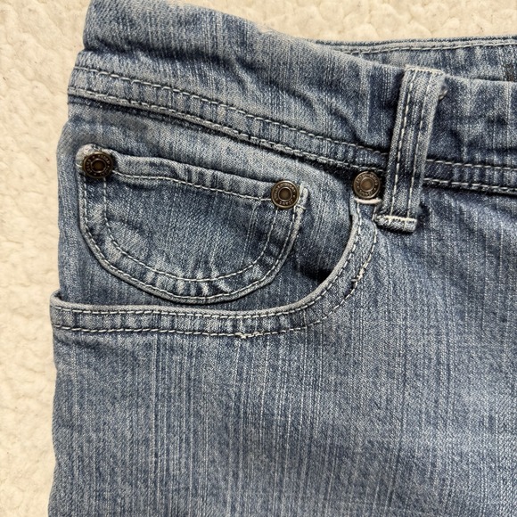 Boho Western Flare Jeans Women's 14 (34x31) Y2K Festival Cowgirl Rodeo Glam - Picture 5 of 12